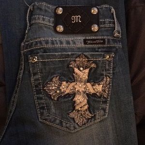 Size 27 Boot Cut Miss Me Jeans